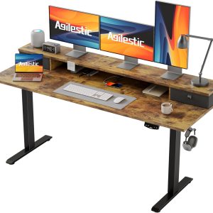 PEA455 Adjustable Electric Standing Computer Desk