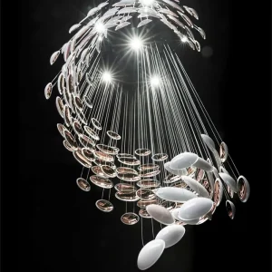PEA506 New Modern Decorative Chandelier Hotel Villa Luxury  Ceiling  Crystal Chandelier for Living Room